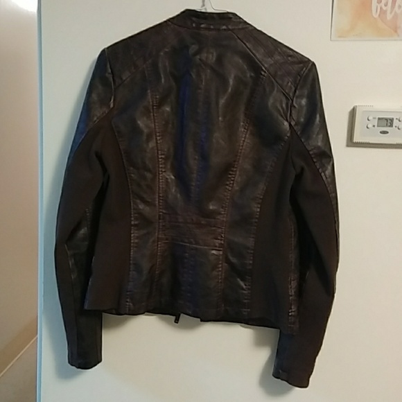 🔥Soft Faux Leather Moto Jacket - Picture 5 of 6